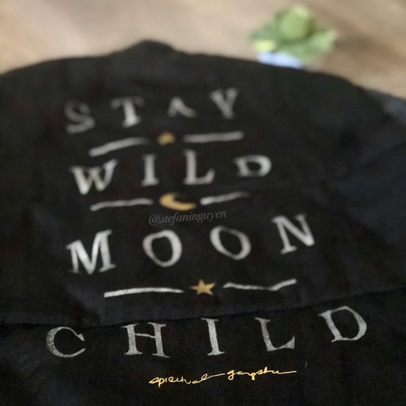 🌜Spiritual Gangster Stay Wild Moon Child Jacket - Picture 7 of 7